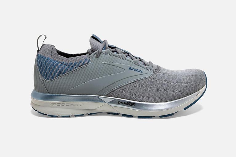 Brooks Ricochet 2 LE Road Running Shoes - Men's - Grey (81402-MENB)